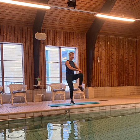 Vattengympaträning 