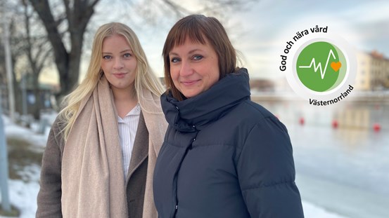 Elin Berglund och Anna Böhlenius