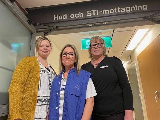 Johanna Öberg, Annica Berg och Annika Serrander