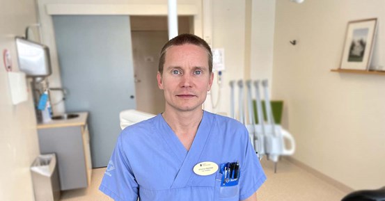 Tandläkare Johannes Malmhäll deltar i TAK –  Tandakademin Västernorrland och arbetar på Folktandvården i Örnsköldsvik.