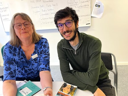 Lena Lindbäck och Murat Ugur Avcu