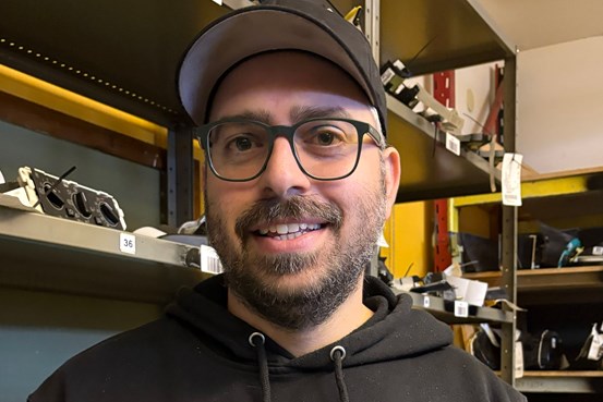 Eric Ohanians, delägare och VD på Sundsvalls Bildemontering.