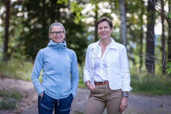 Charlotte Högberg, hälsovägledare, Iwona Jacobsson, folkhälsostrateg