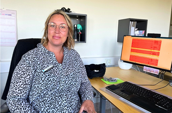 Hanna Thuvesson är vårdplatskoordinator.