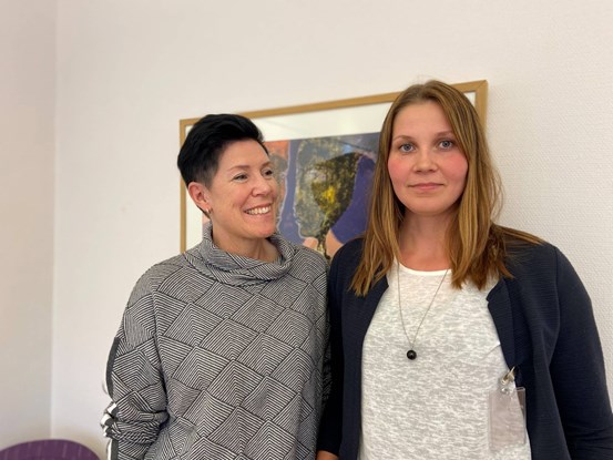 Anette Svensson och Linda Ölund