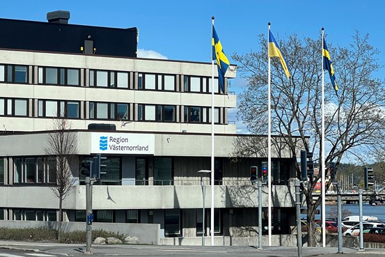 Hissade flaggor