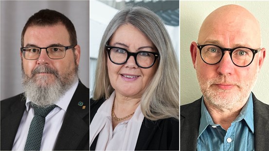 Jonny Lundin, Annika Wallenskog, Anders Axelsson