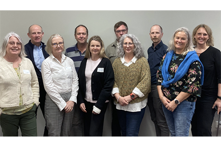 Gruppbild på deltagare Regionala Vårdkompetensrådet norra.