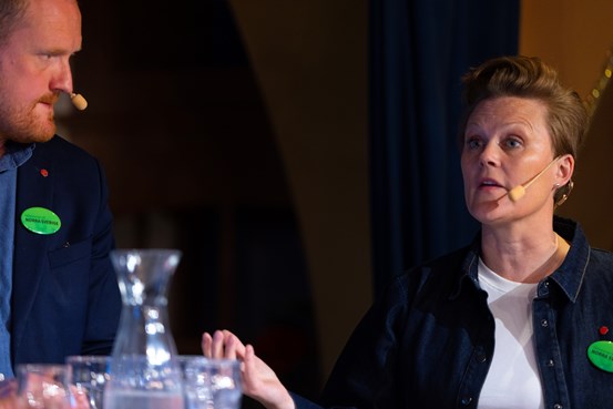 Sara Nylund (S), regionstyrelsens ordförande Västernorrland