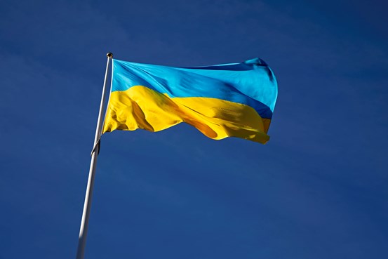 Ukrainska flaggan