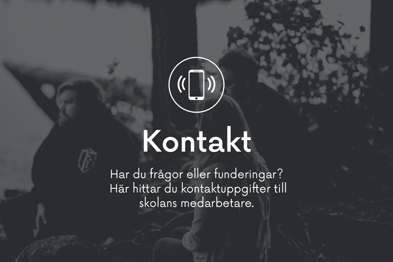 Kontakta oss: Hitta kontaktuppgifter till skolans medarbetare.