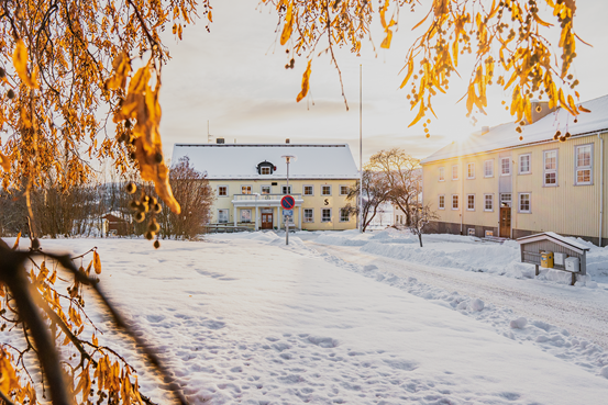 Bild hus sportlov