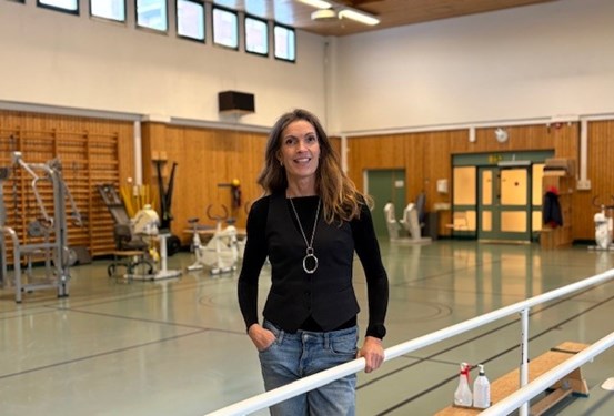 Anna-Karin Zell, enhetschef fysioterapin vid sjukhuset i Sundsvall.
