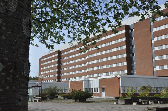 Sjukhuset i Sundsvall.