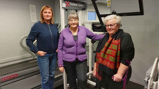 Anna Böhlenius, Annika Linné och Marie Göransson.