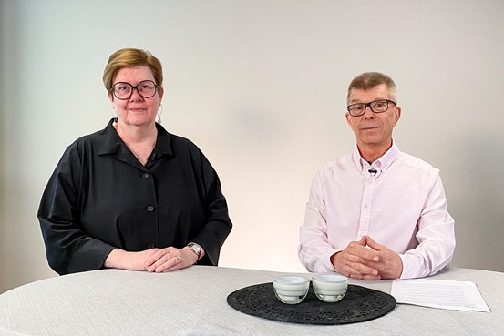 Åsa Bellander och Lars-Erik MArklund