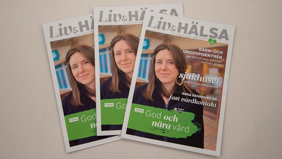 Tre exemplar av tidningen