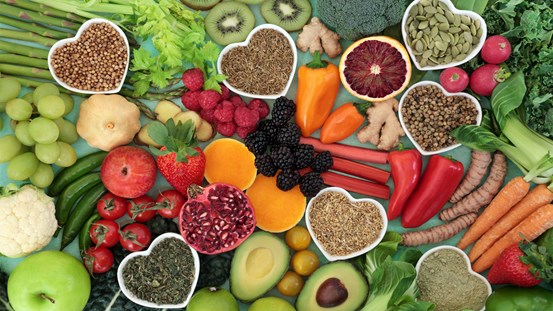Olika grönsaker som är hälsosamt att äta