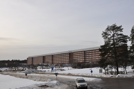 Foto på sjukhuset i Sundsvall