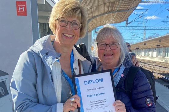 Ingeborg Wiksten och Maria Roos.