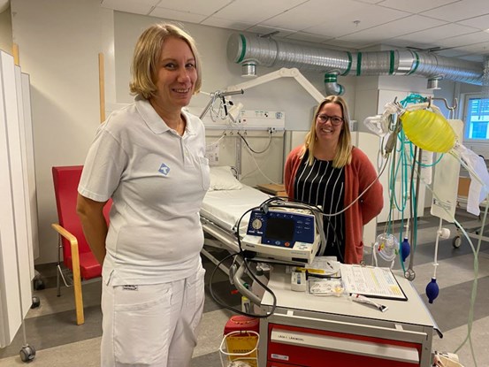 Pernilla Ulander och Malin Hägglund