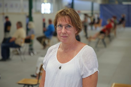Karin Sellgren är samordnare av vaccinationsarbetet i Region Västernorrland