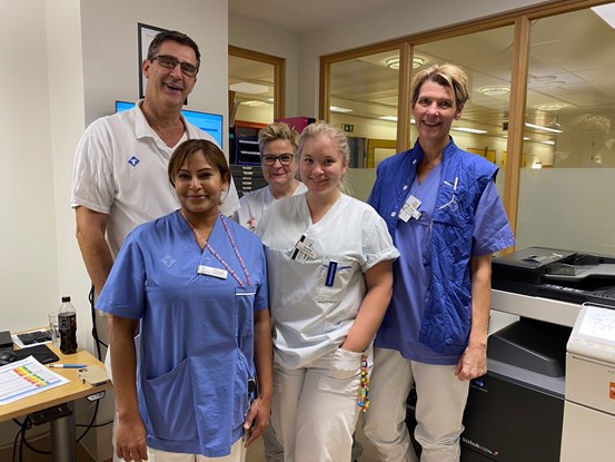 Sasha Cavic, Manukularatne Nordlander, Anna Edbom, Josefin Kastbom, Tina Strömgård