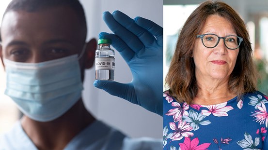 Vaccinatör och Anna-Lena Lundberg