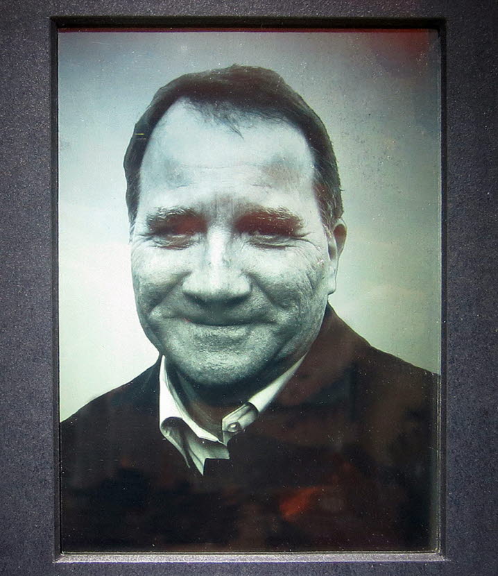 Åke Hultman, porträtt, daguerreotypi. ©Åke Hultman. 