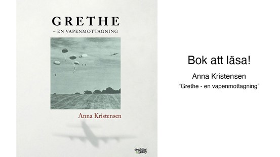 Anna Kristensen, Grethe - en vapenmottagning. Bok.