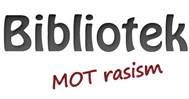 Logotyp för Bibliotek mot rasism
