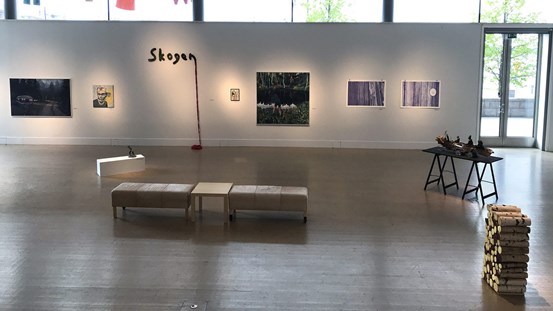 Installationsvy, Bothnia Salong 2018 - Konsthallen i Luleå