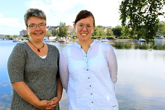 Eva Oskarsson och Emelie Sörqvist Fagerberg