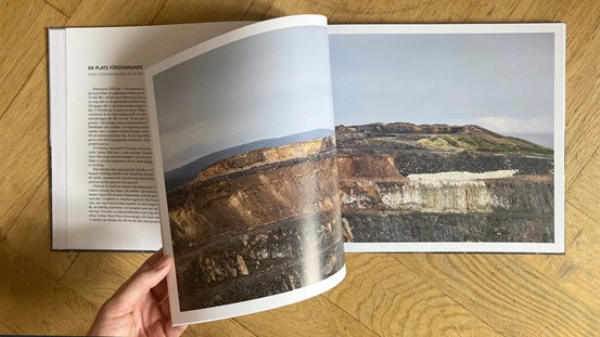 Boken "En plats försvinnande", Foto.