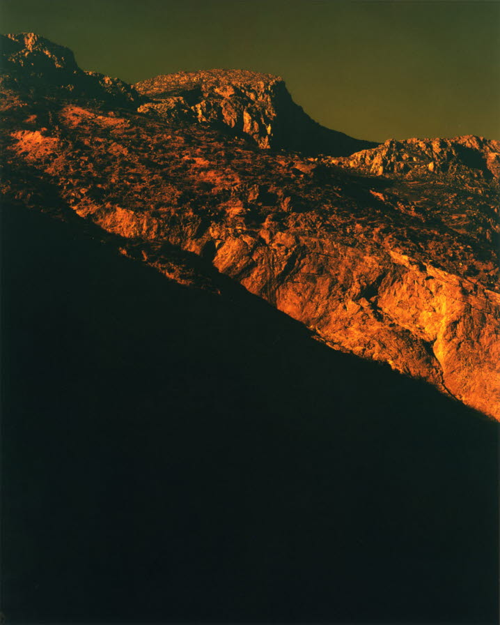 Betsy Green, Confronting the sublime: Aegean sea, 2011, 4 x 5 inch Kodak Portra color negative, analog chromogenic contact print. Foto: Betsy Green. ©Betsy Green.