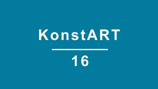 KonstART 16, text/logotyp