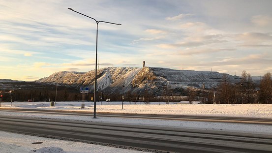 Kiruna, prekonferensen inför samtidskonstdagarna 2018.