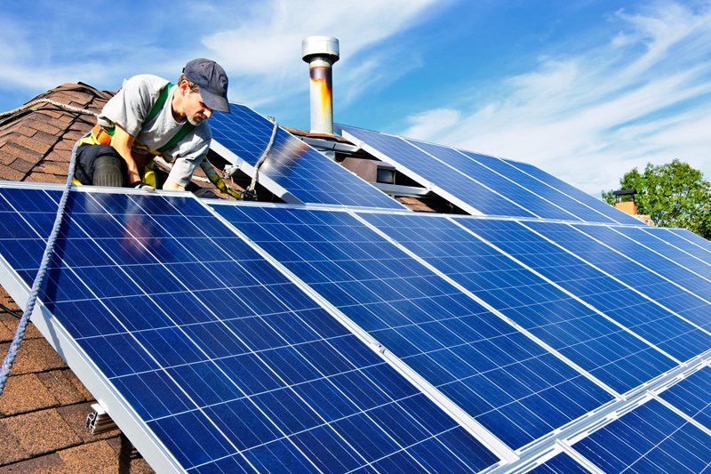 Solceller