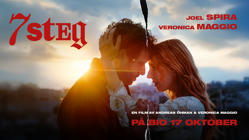 Bild som föreställer Veronica Maggio och Joel Spira som spelar huvudrollerna i filmen 7 steg