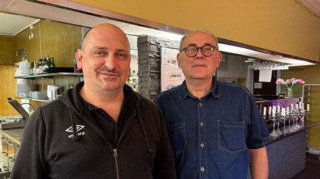 Ägarna till Nätra motell och restaurang, Ivica Kapcevic och Anders Sellin.