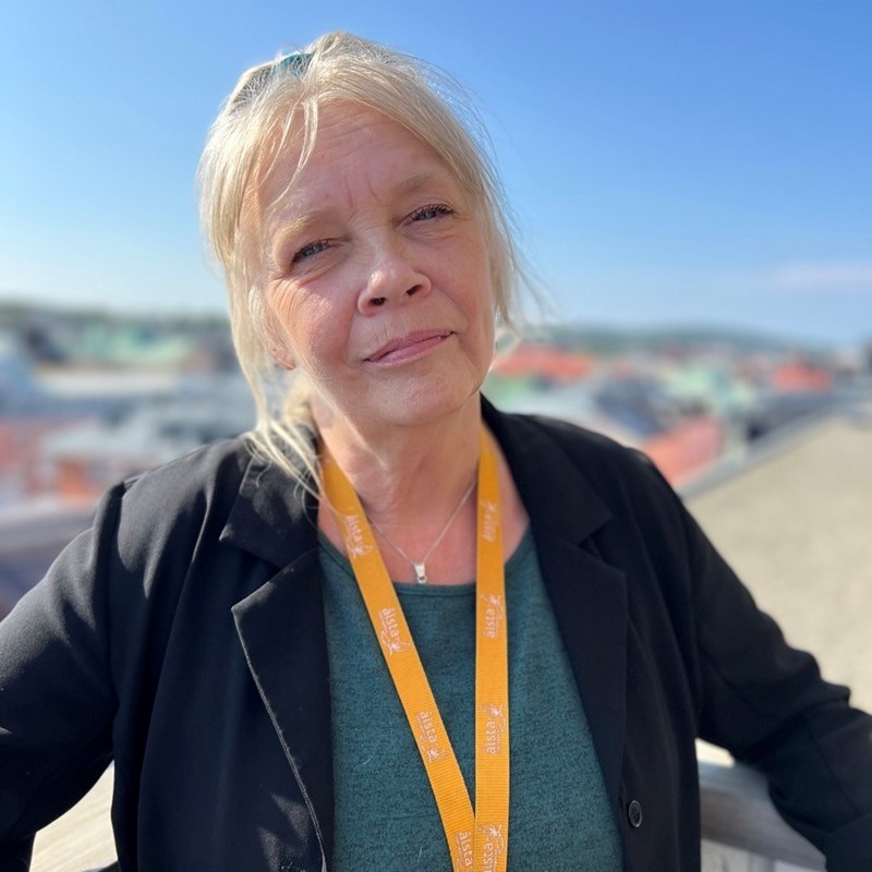 Bild på Louise Bjärgö som är kursföreståndare på SMF- kursen