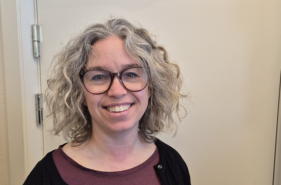 Porträtt av pedagogen Annelie Vigren. 