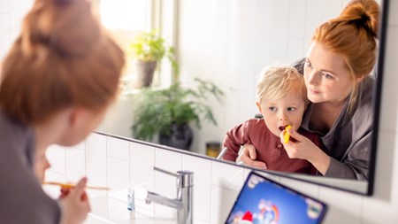 Rocka munnen fyller 5 år – appen som hjälper föräldrar att borsta på de minsta