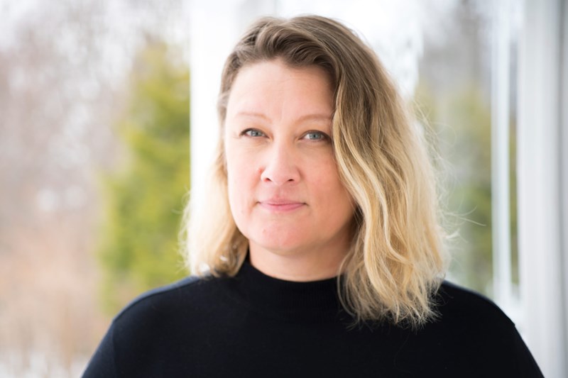 Bilden visar Jenny Edvinsson verksamhetsledare, Leader Höga Kusten