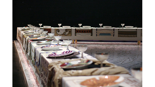 Verk av Judy Chicago, The dinner party