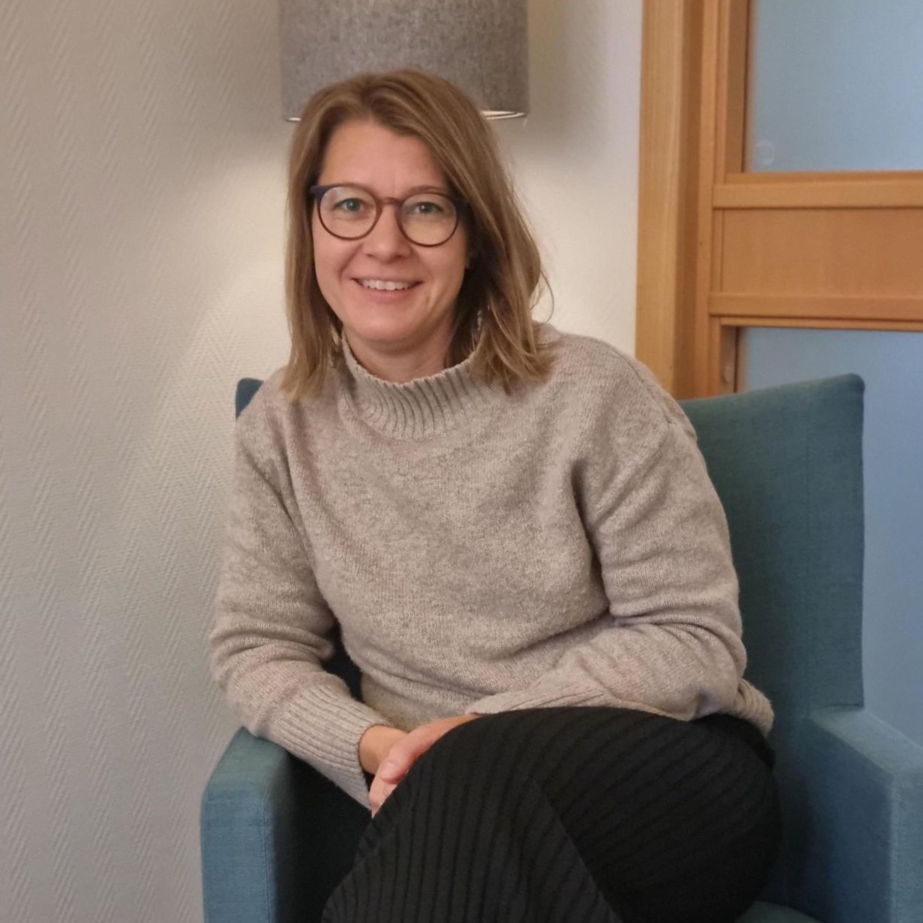 Porträttbild Jennie Westberg, hälso- och sjukvårdskurator