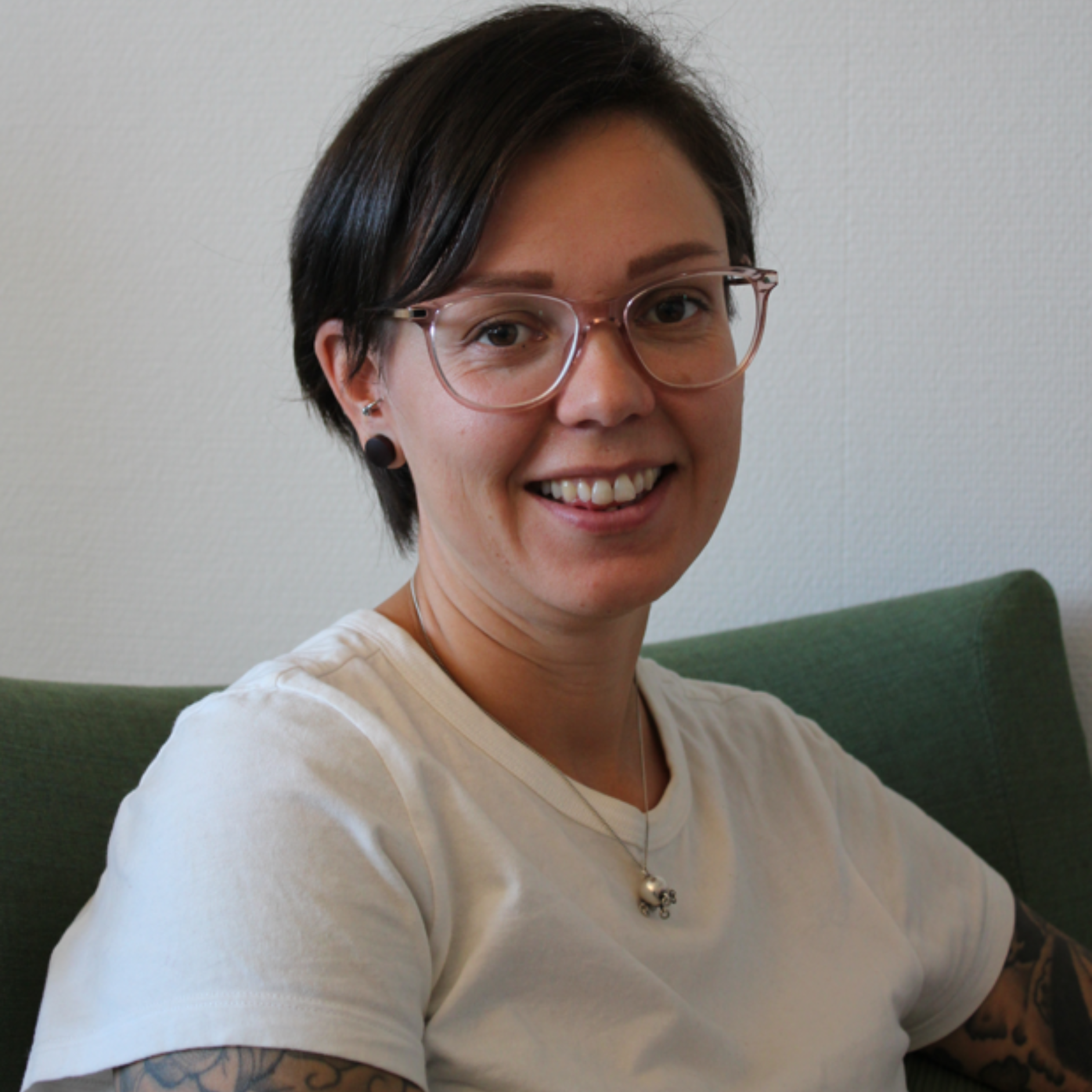 Porträttbild Nina Kemi Westling, kurator